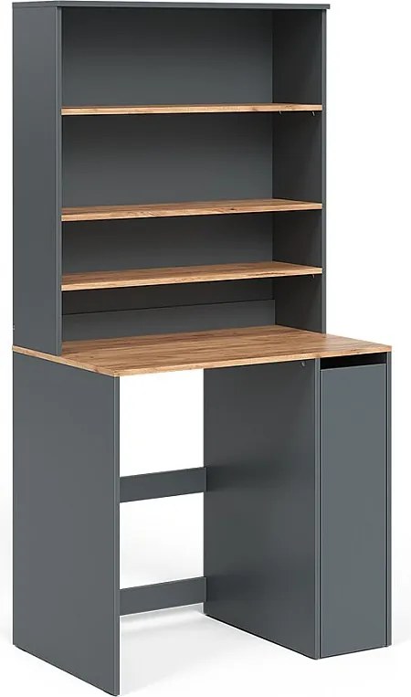 Szafka na pralkę antracyt/złoty dąb 93.6x60x88.2 viktor