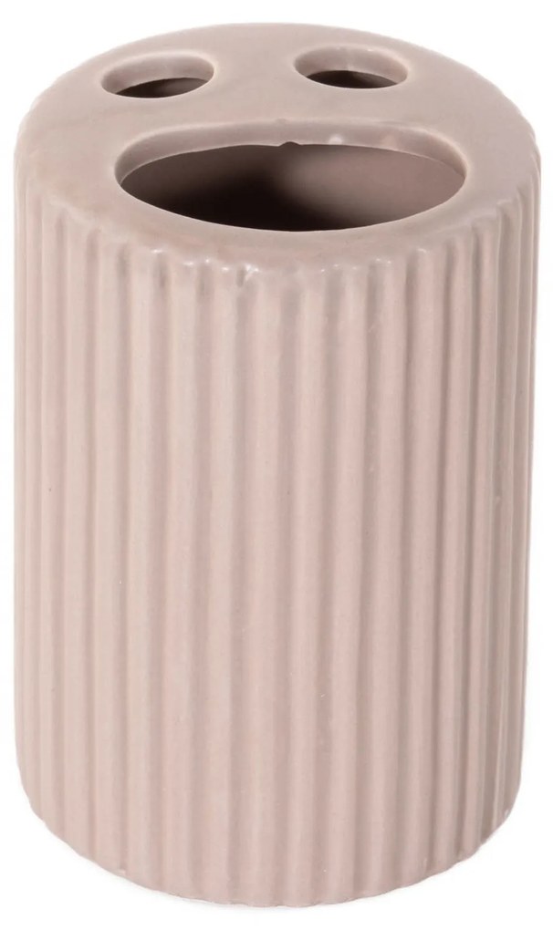 Zestaw ceramicznych akcesoriów łazienkowych, 4 elementy
