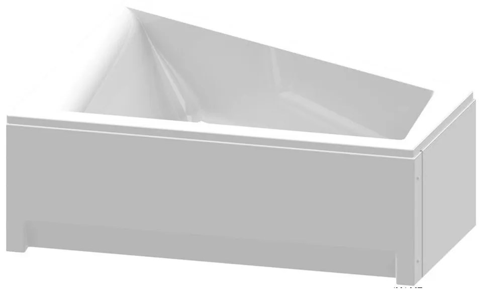 Osłona do wanny krótka 50 cm FURDO