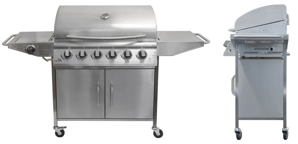 Cattara 99BB006 Mobilny grill gazowy Manhattan,161 x 161 x 51 cm