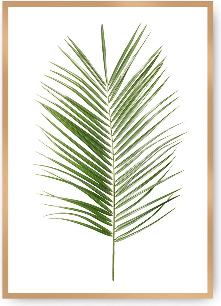 Plakat Palm Leaf Green