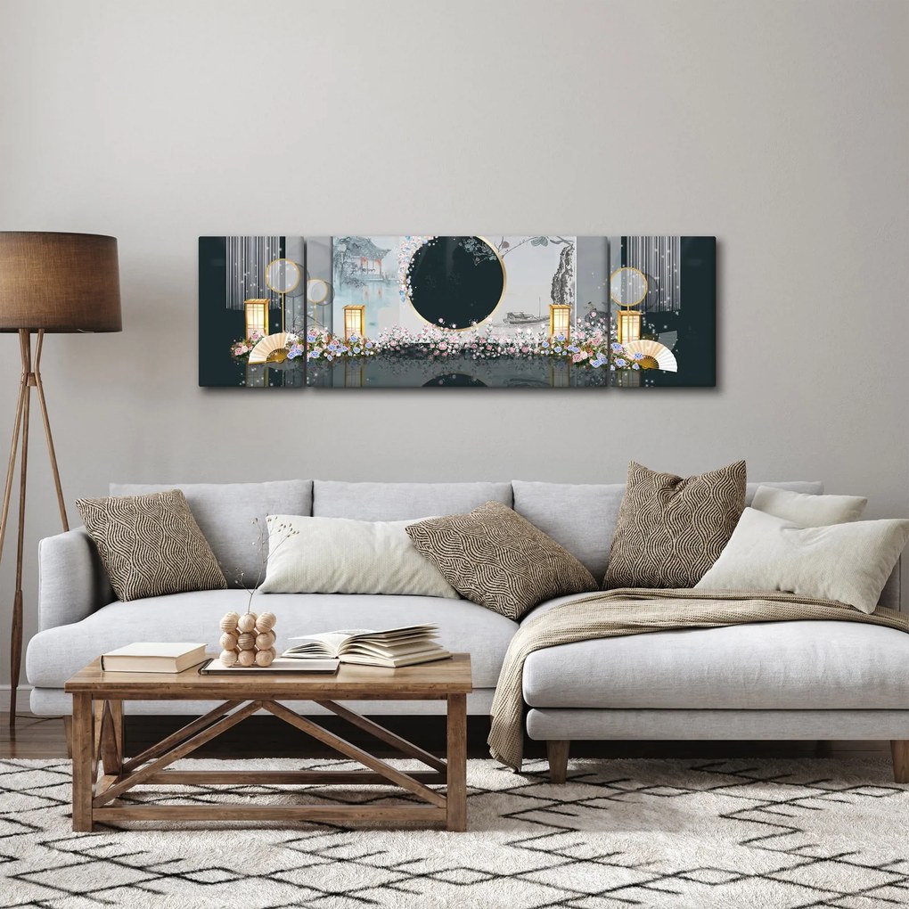 Obraz - Kolaż (170x50 cm)