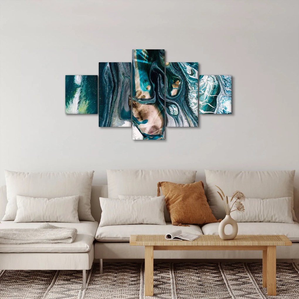 Obraz abstrakcji (125x70 cm)