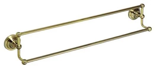 Uchwyt na ręczniki 66,5x12,5 cm brązowy