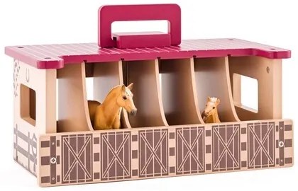 Faunica Stajnia z dwoma końmi