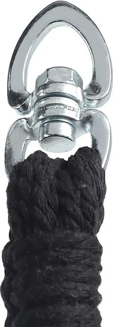 MIADOMODO Wiszący fotel bujany, szary