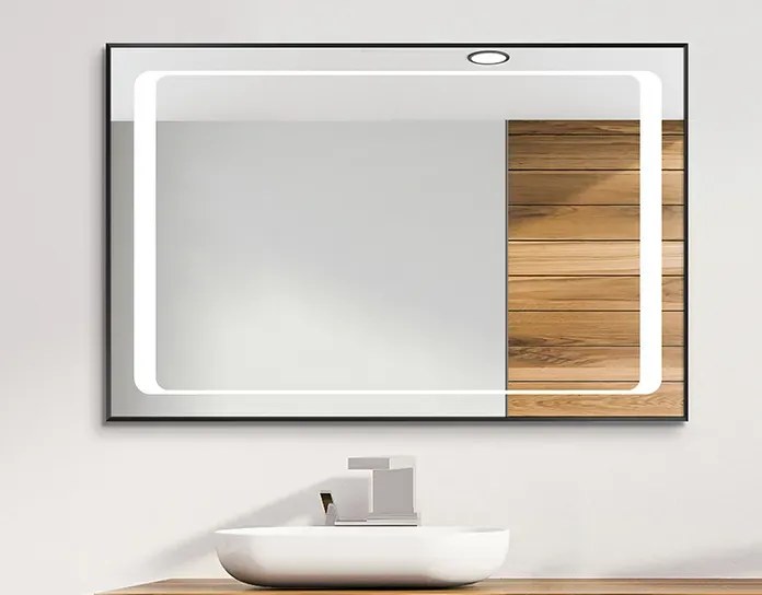 Lustro łazienkowe PANAMA 80x60 z oświetleniem LED EXCLUSIVE MIRADO