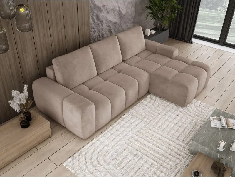 Narożnik MAILO system DL z pojemnikiem i funkcją spania WERSAL