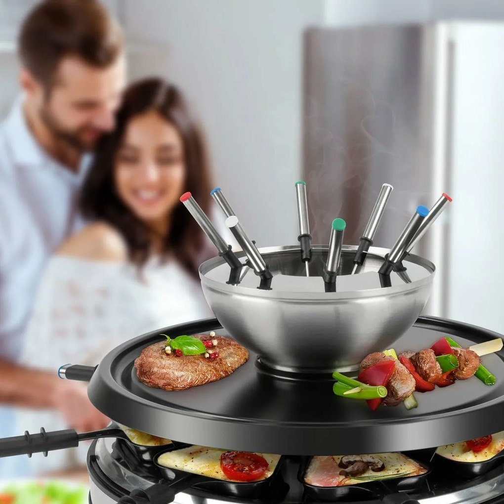 ProfiCook RG/FD 1245 grill do fondue raclette  2w1