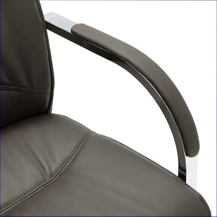Szare ergonomiczne krzesło biurowe - Elasi 2X
