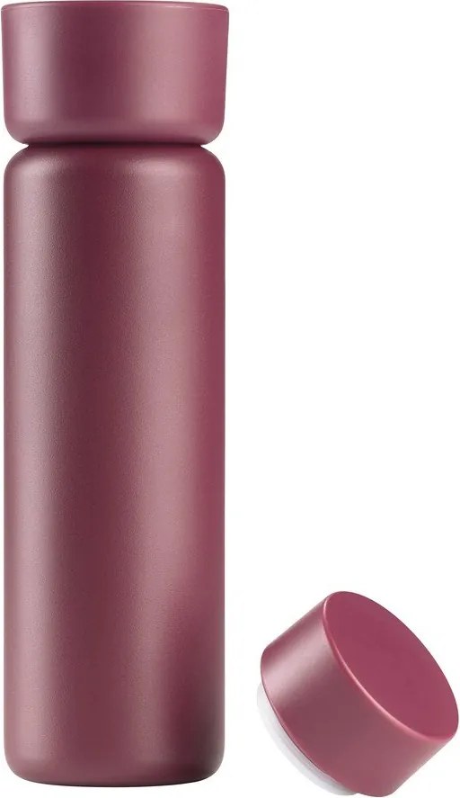 Bordowy kubek termiczny ze stali nierdzewnej 650 ml Singles – Zone