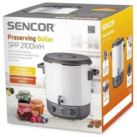 Sencor SPP 2100WH garnek do zaprawiania, biały