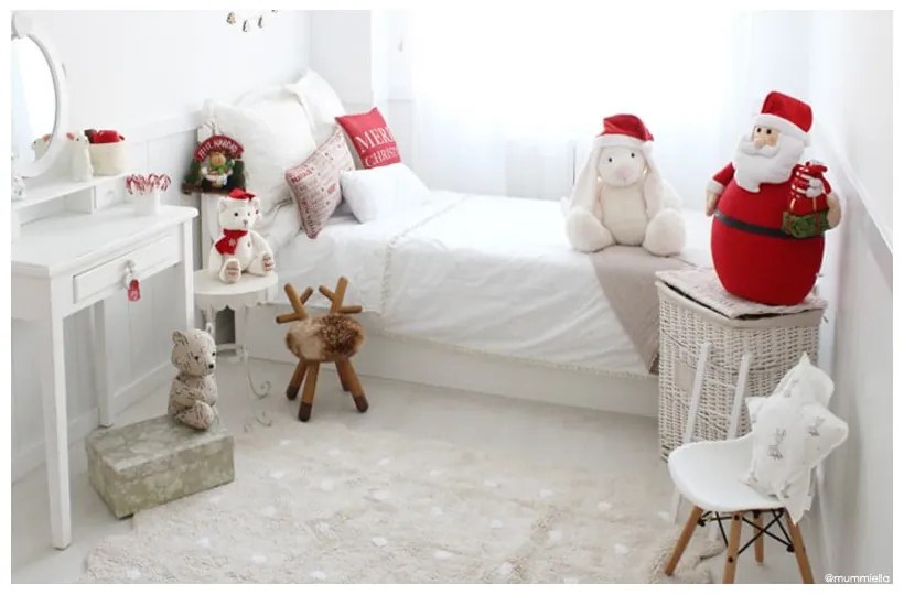 Beżowy bawełniany dywan dziecięcy tkany ręcznie odpowiedni do prania 120x160 cm Biscuit Beige – Lorena Canals