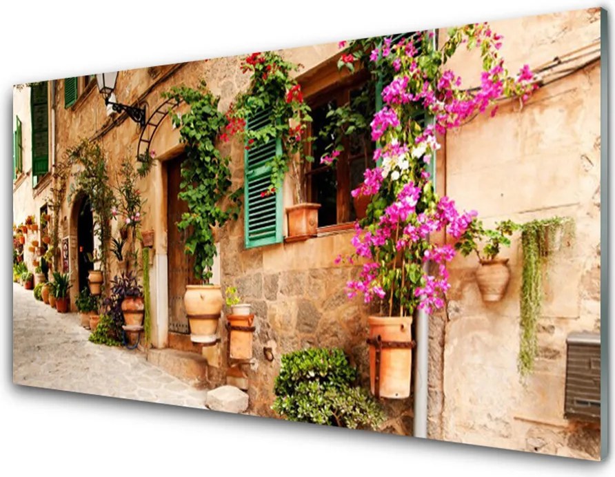 Panel Kuchenny Minimalistyczna Bryła Domu