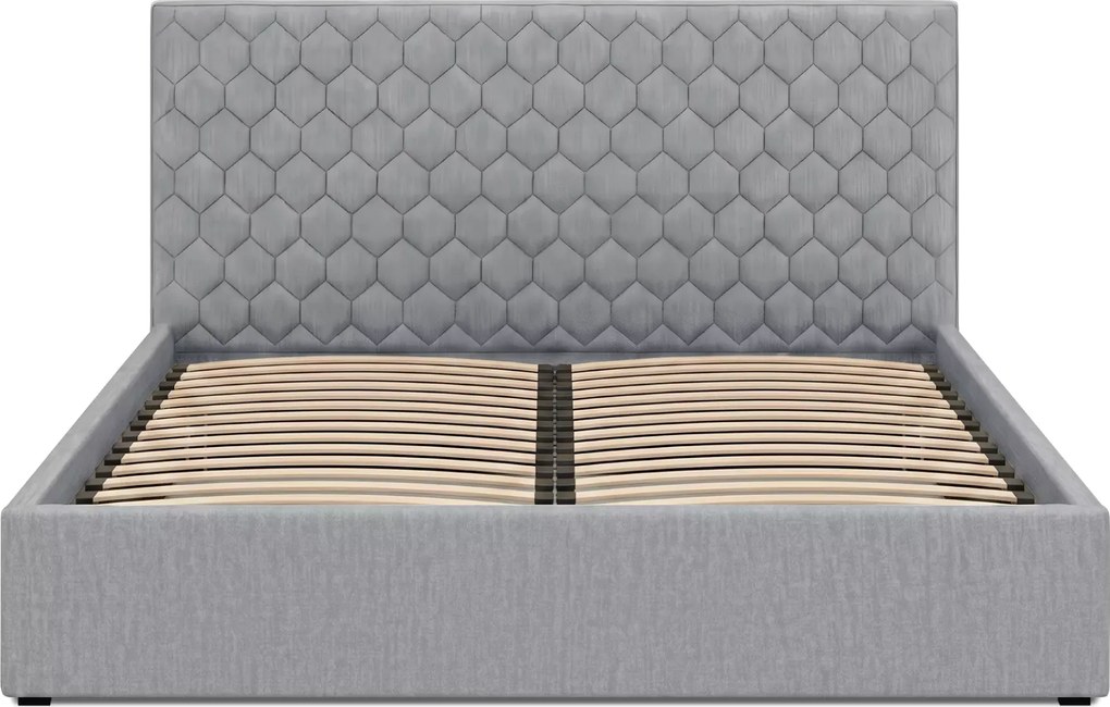 Łóżko F-Line Creatina 120x200, Monolith 84 Popielaty