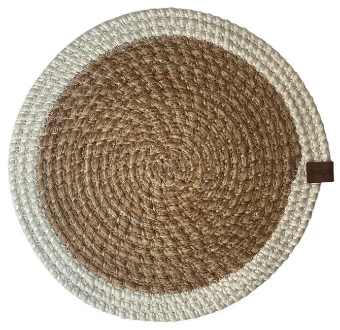 Mata stołowa z juty ø 33 cm Wicker – Mila Home Luxury
