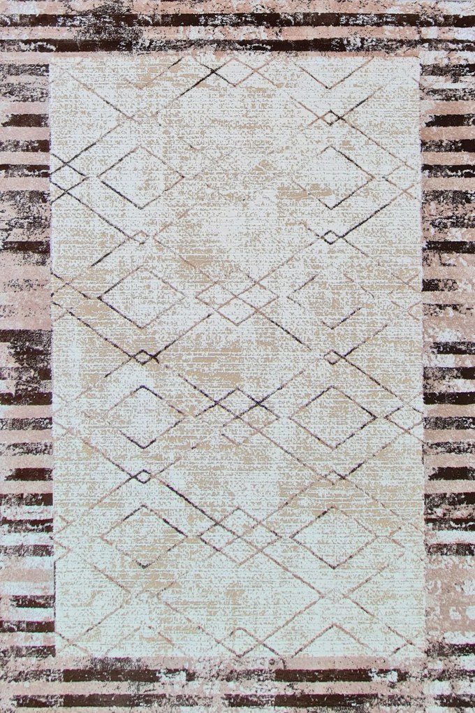 Dywan klasyczny Piero romby beżowy 200 cm x 290 cm