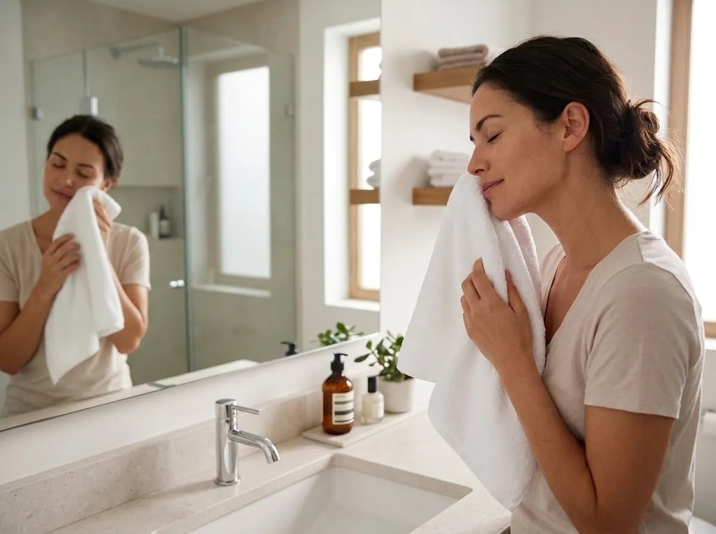 Ręcznik NORIELLE 50x90 cm biały, 100% bawełna