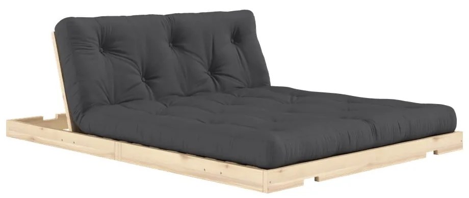 Ciemnoszara rozkładana sofa 145 cm Flip – Karup Design