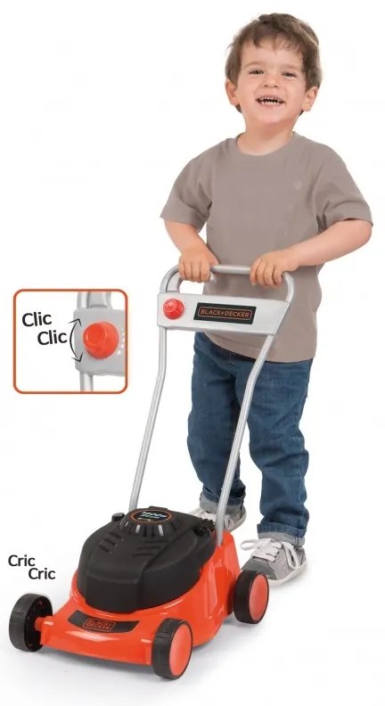 Smoby kosiarka do trawy black+decker