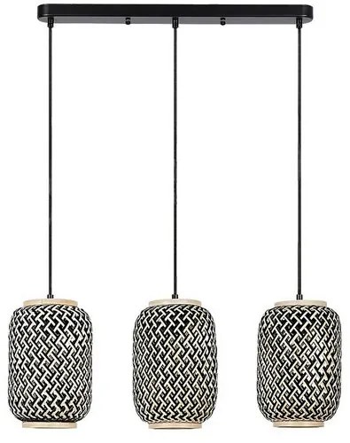 Rabalux 72093 oświetlenie wiszące Adalla, czarny
