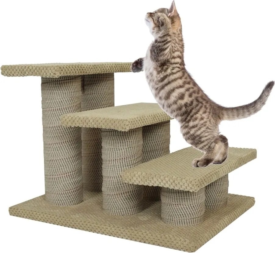 Drapak 2w1 schody dla kota podest