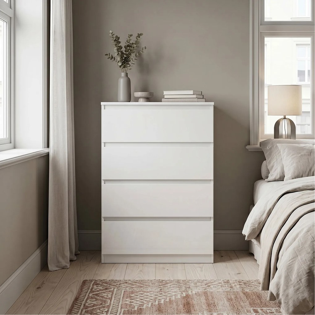 Komoda NUDO 70 cm do Salonu Sypialni Biały