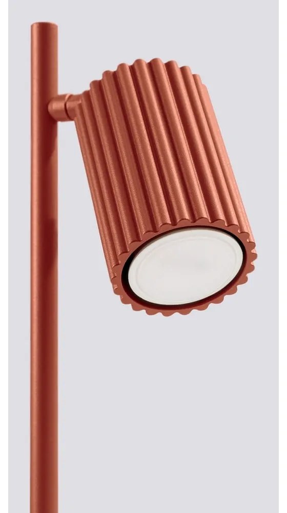 Ceglasta lampa stołowa (wysokość 43 cm) Gleam – Sollux