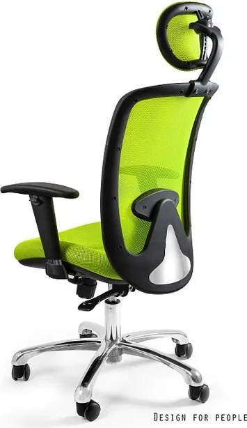 Ergonomiczny fotel biurowy Expander, tkanina kolor, zgodny z normą BHP