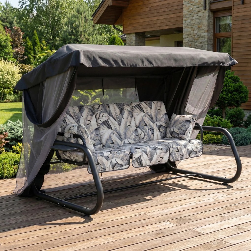 Huśtawka ogrodowa Venezia Black Edition G057-06PB PATIO