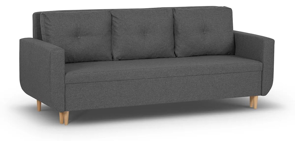 Kanapa sofa 3 os z funkcją spania DORO Beżowy