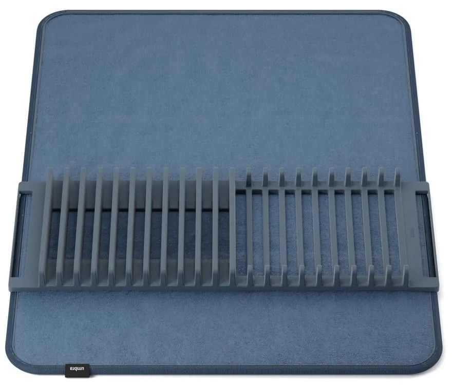 Niebieska tekstylna podkładka do naczyń 61x46 cm Udry – Umbra