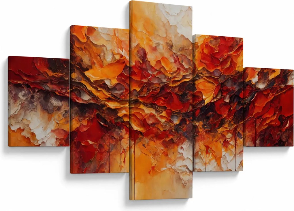 Obraz - Abstrakcja (125x70 cm)