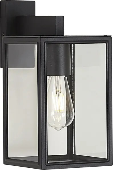 Przemysłowa lampa ścienna zewnętrzna ciemnoszara IP44 - Sutton Down