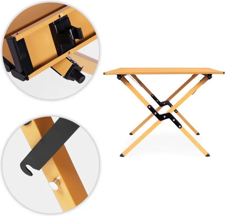 Składany stolik turystyczny Trekon 0132, 88x59 cm