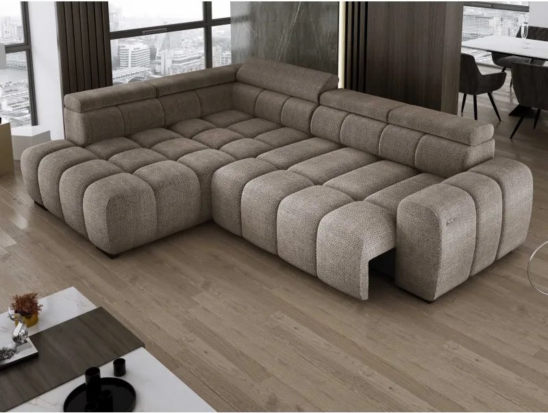 Narożnik BULL L Lewostronny z Elektryczną Regulacją EDEN 04 WERSAL