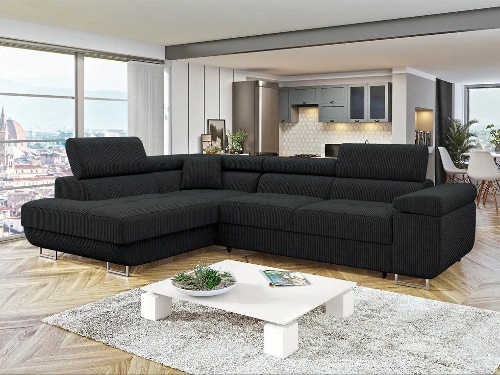 Narożnik z funkcją spania Torezio Sztruks