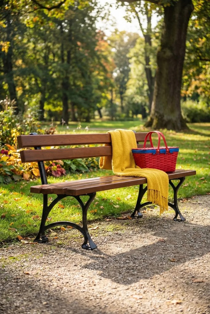 Ławka parkowa 150cm W2-B67