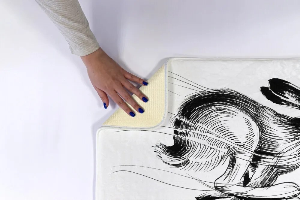 Dywanik do łazienki Dywanik do łazienki Zając Zwierzęta