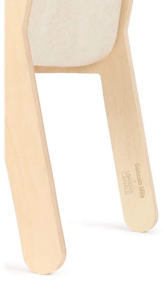 Krzesło dziecięce w naturalnym kolorze Kaarol – Lorena Canals