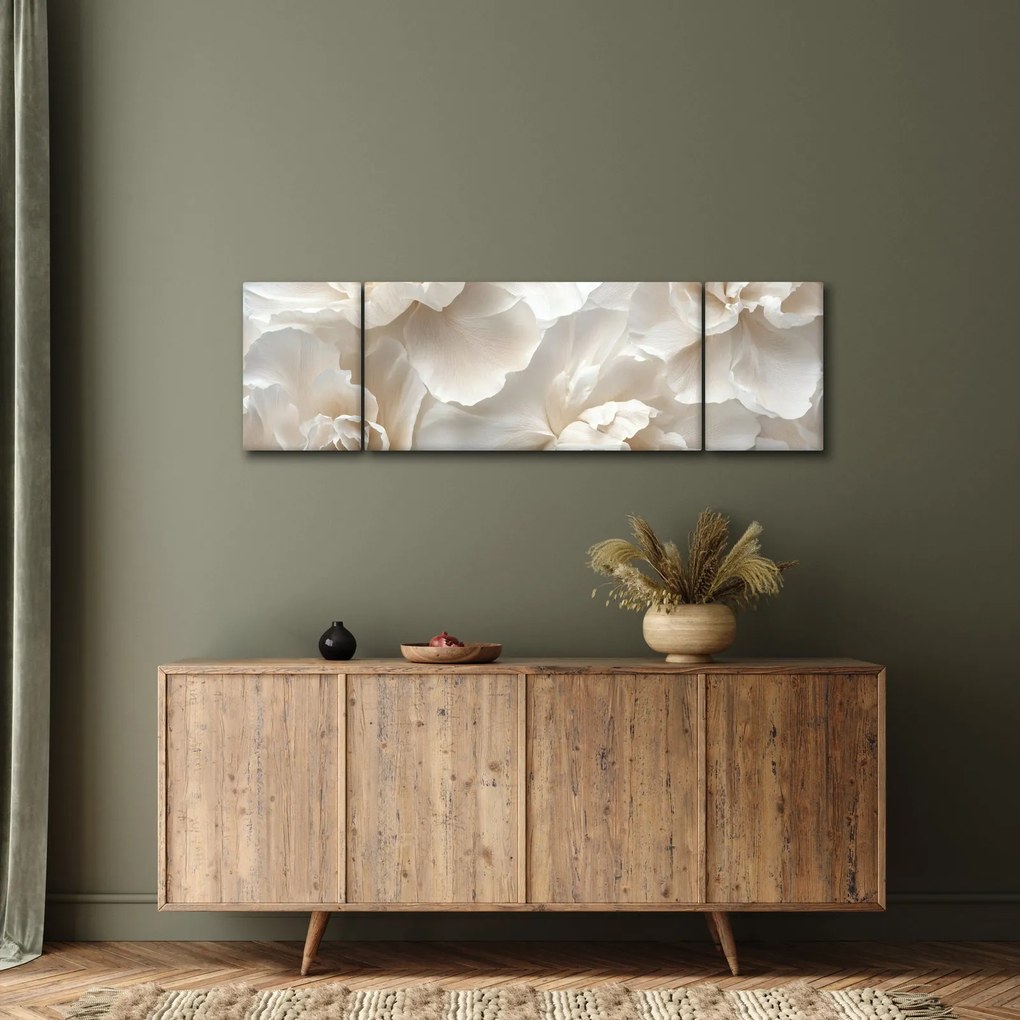 Obraz - Delikatne piwonie (170x50 cm)