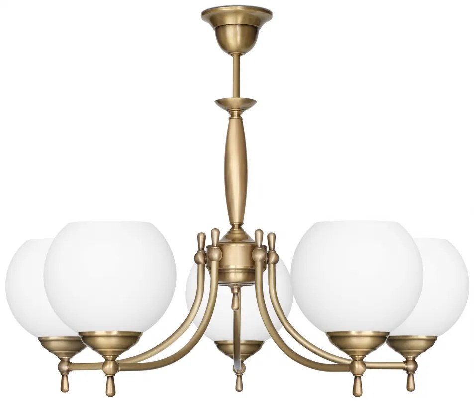 Złoty klasyczny żyrandol do salonu QC-S5A