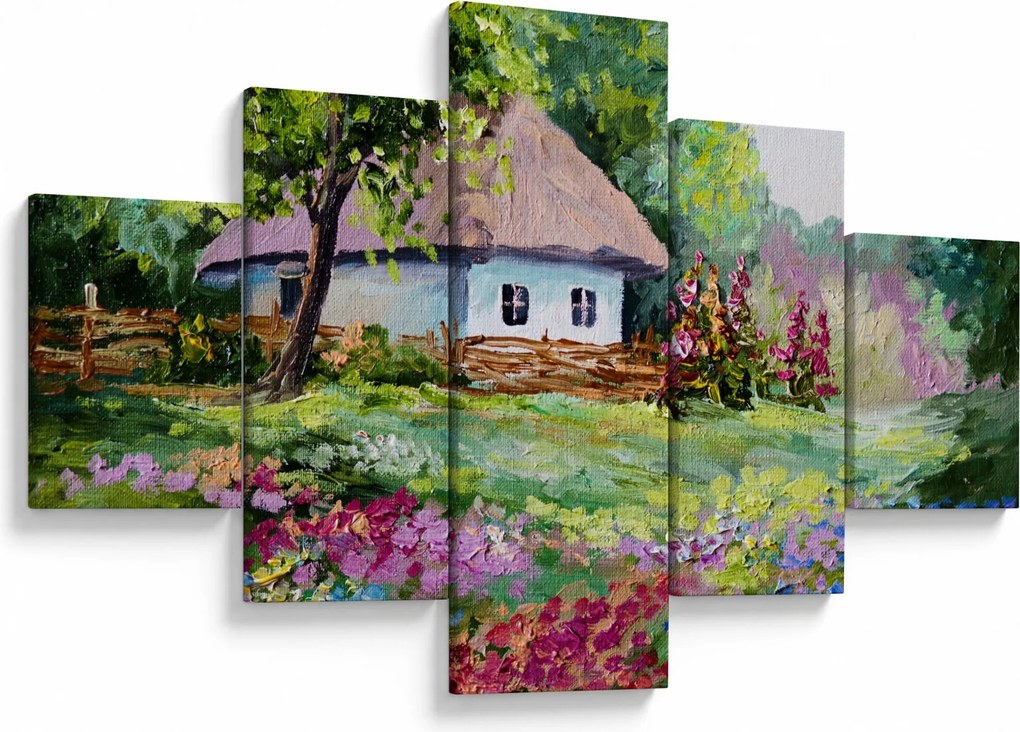 Obraz - Domek (125x70 cm)