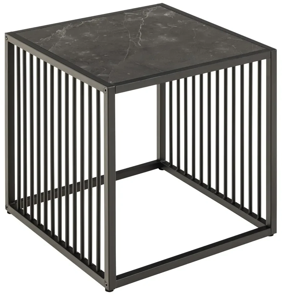 Stolik w dekorze kamienia 40x40 cm Strington – Actona