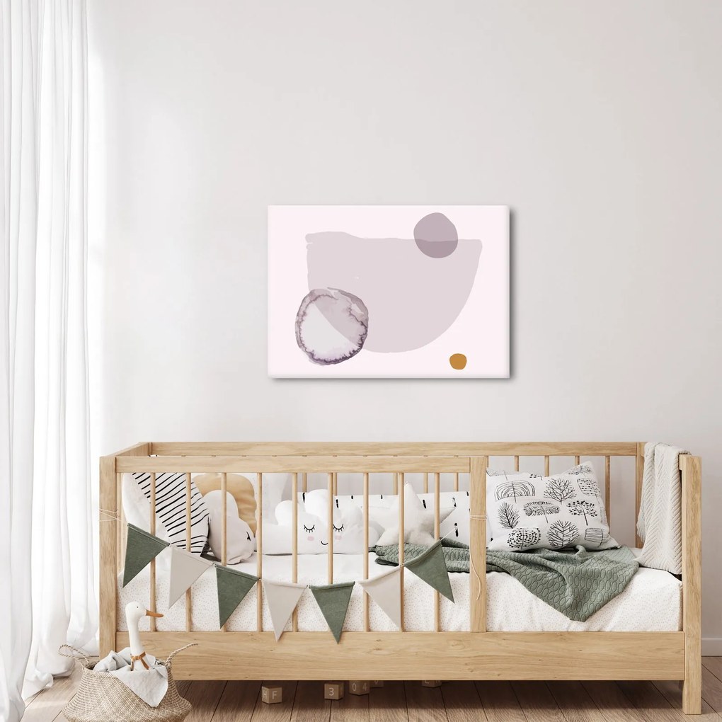 Obraz - Fioletowy minimalizm N⁰2 (70x50 cm)