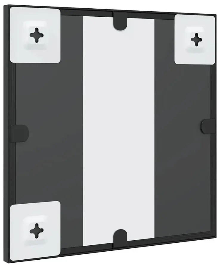 Minimalistyczne lustro z czarną metalową ramą B6-M68