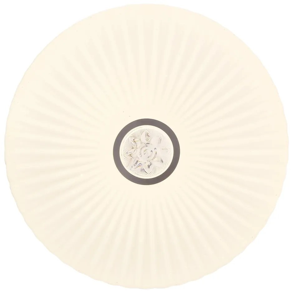 Biała lampa sufitowa LED ze zdalnym sterowaniem i ściemniaczem 38x38 cm Perola – Candellux Lighting