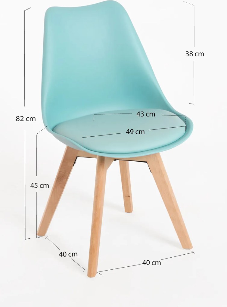 Zestaw 6 Krzese Synk Basic