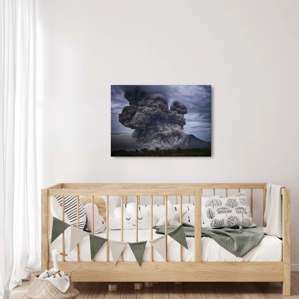 Obraz - Erupcja wulkanu (70x50 cm)
