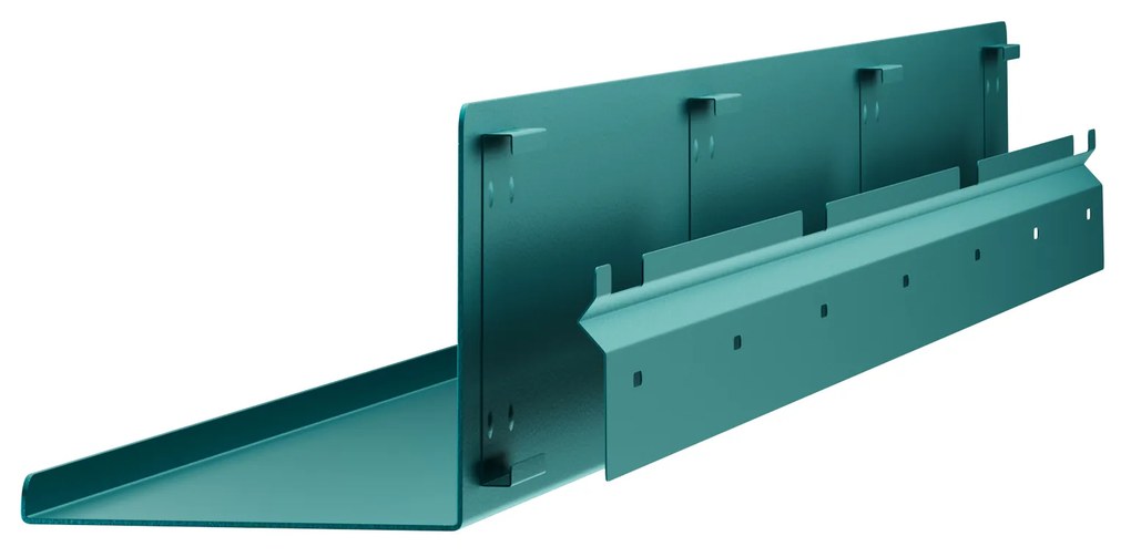 Półka wisząca metalowa morska, 1200 mm: JOANNE Modern